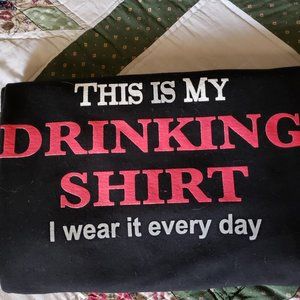 NWOT Drinking T shirt XL